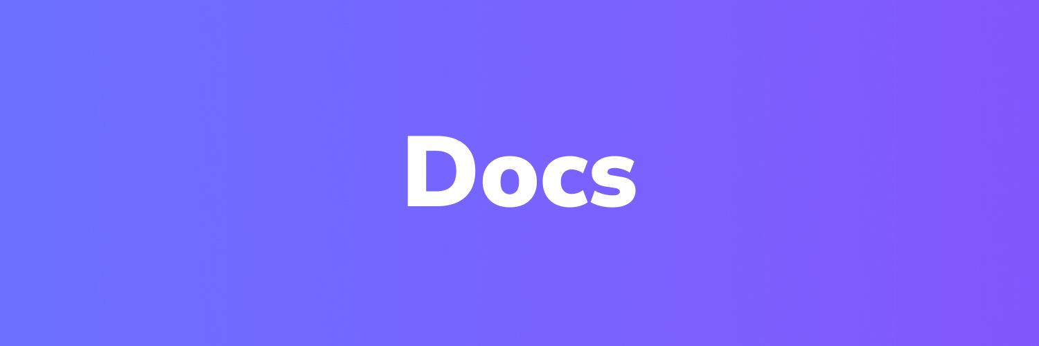 New docs are now live!